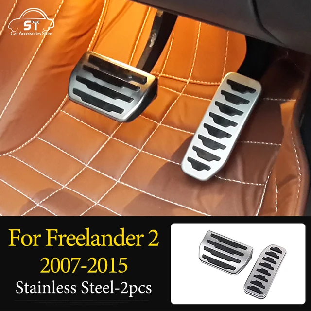 Car Steering Wheel,AC Vent Outlet Knob,Door Handle,Cover Trim,ABS Chrome,For LandRover Freelander 2 2007-2015 Interior Accessory 18