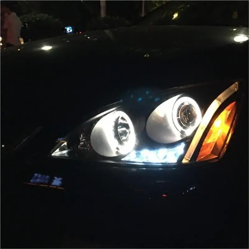 Аксессуар для укладки Drl Led Automovil Cob боковой сигнал поворота фары автомобиля фары в сборе 03 04 05 06 07 для Honda Accord