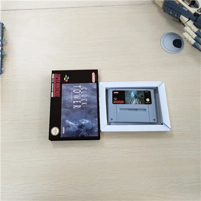 

Clock Tower With Retail Box RPG Game Battery Save EUR Version