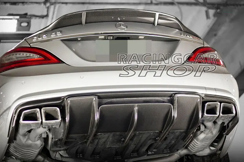 Неокрашенный RENN Style задний Багажник крыло спойлер для Benz W218 C218 4 двери Cls300 Cls350 Cls500 Cls63 2011UP M069F