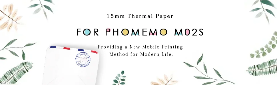 papel térmico adesivo transparente brilha tamanho para impressora phomemo rolos