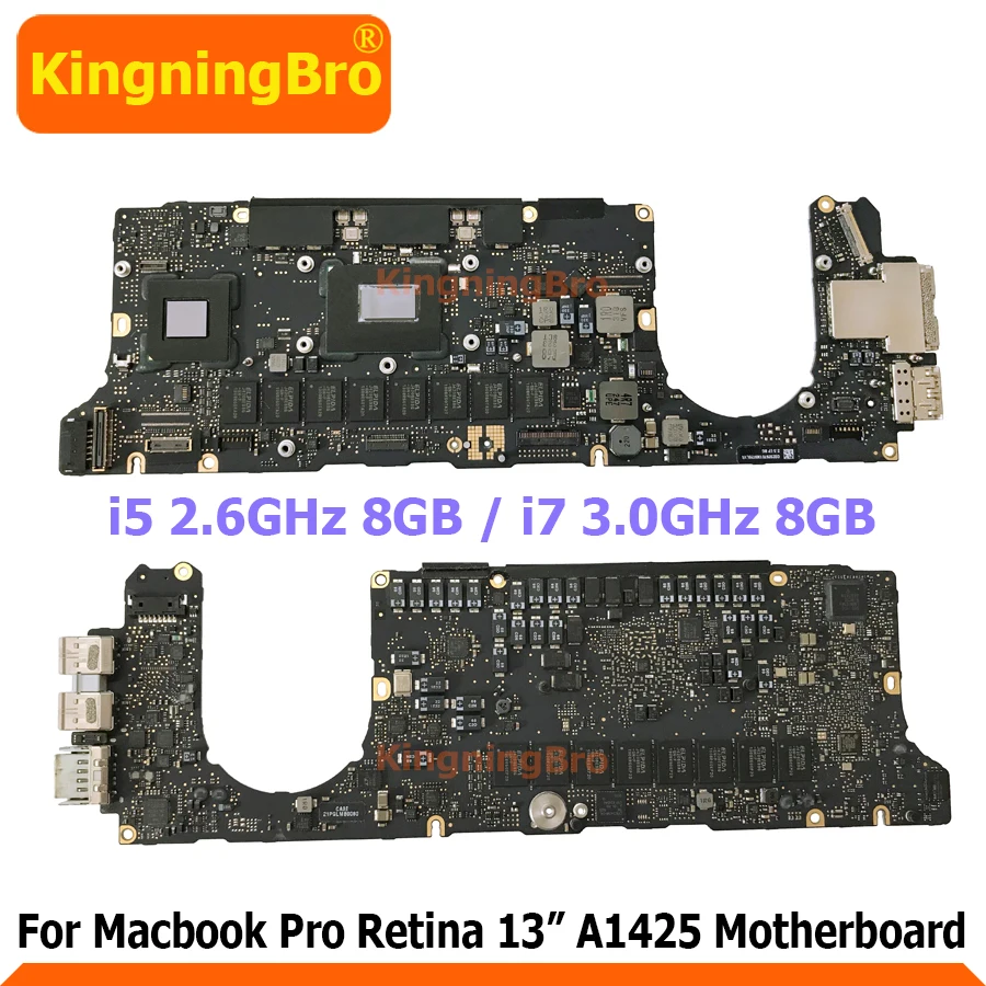 Протестированная оригинальная материнская плата A1425 820-3462-A для Macbook Pro Retina 13 &quotA1425