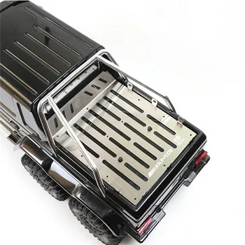 

Durable Stainless Steel Trunk Plate Carrier Platform Body Decorative Board for Traxxas TRX6 G63 RC Car Upgrade Parts