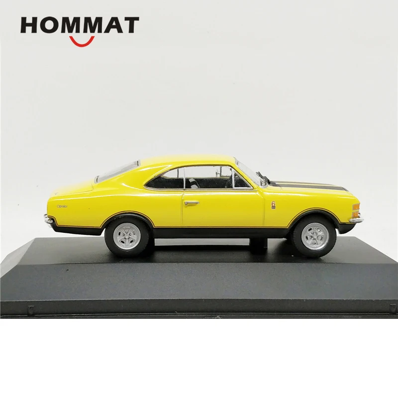 HOMMAT 1:43, винтажная модель 1976, Chevrolet Opala SS, модель автомобиля, литые под давлением, модели игрушек, автомобильные машины, игрушки для детей с подставкой