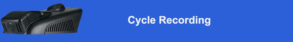 Cycle Recording标题