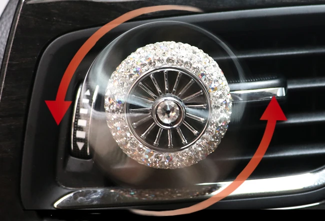 Автомобильный освежитель воздуха Авто выход духи вентиляторный освежитель воздуха в автомобиле клипса кондиционирования воздуха магнит диффузор твердый парфюм