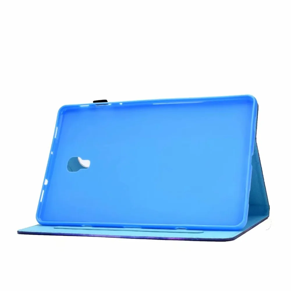 Модная детская одежда с изображением кожа таблетки чехол для samsung Galaxy Tab A T590 T595 T597 10,5 дюймов крышка подставка Smart Cover принципиально+ ручка