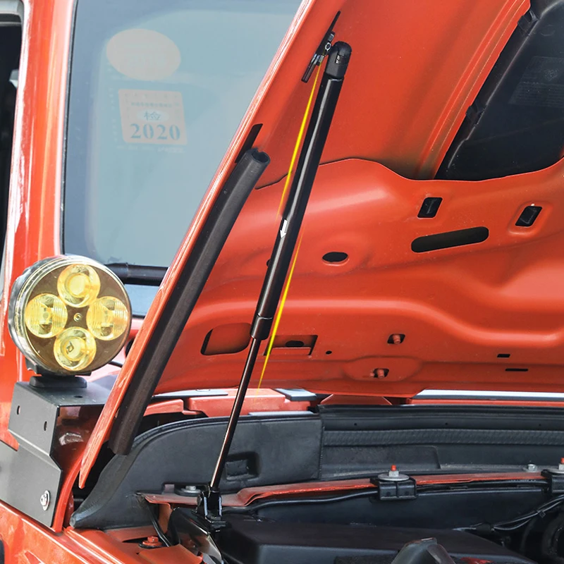 Для Jeep Wrangler JL двигатель капот амортизатор стойки амортизатор двери багажника Лифт Поддержка Гидравлический шток Trust Rod 2 шт. абсолютно