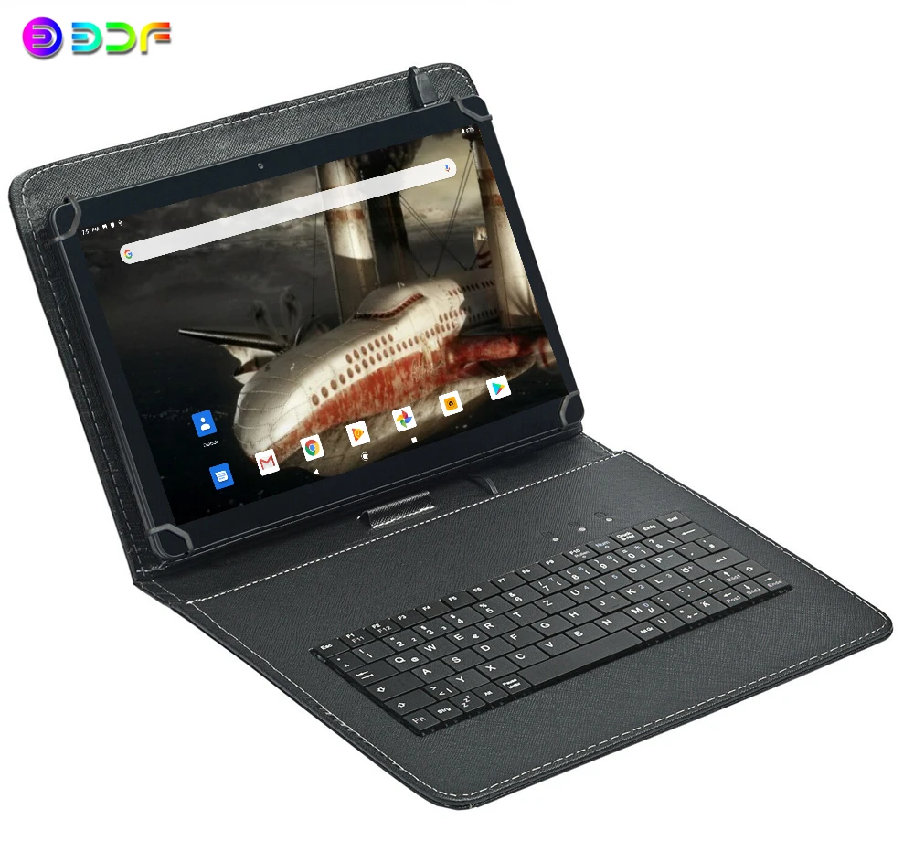 Promoción Tableta de 10,1 pulgadas, Tablet con Android, Octa Core, 3G/4G, llamada de teléfono, 4GB/64GB de ROM, Bluetooth 4,0, Wi-FI, pantalla de acero 2.5D, PC, nueva EN1Q33Z3e