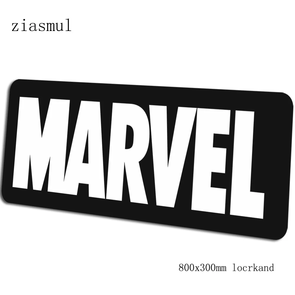 Коврик для мыши с логотипом комиксов Marvel, 80x30 см, большой коврик для компьютерной мыши, игровые аксессуары, Подарочный коврик для мыши, клавиатура, игры для pc gamer - Цвет: pattern 9