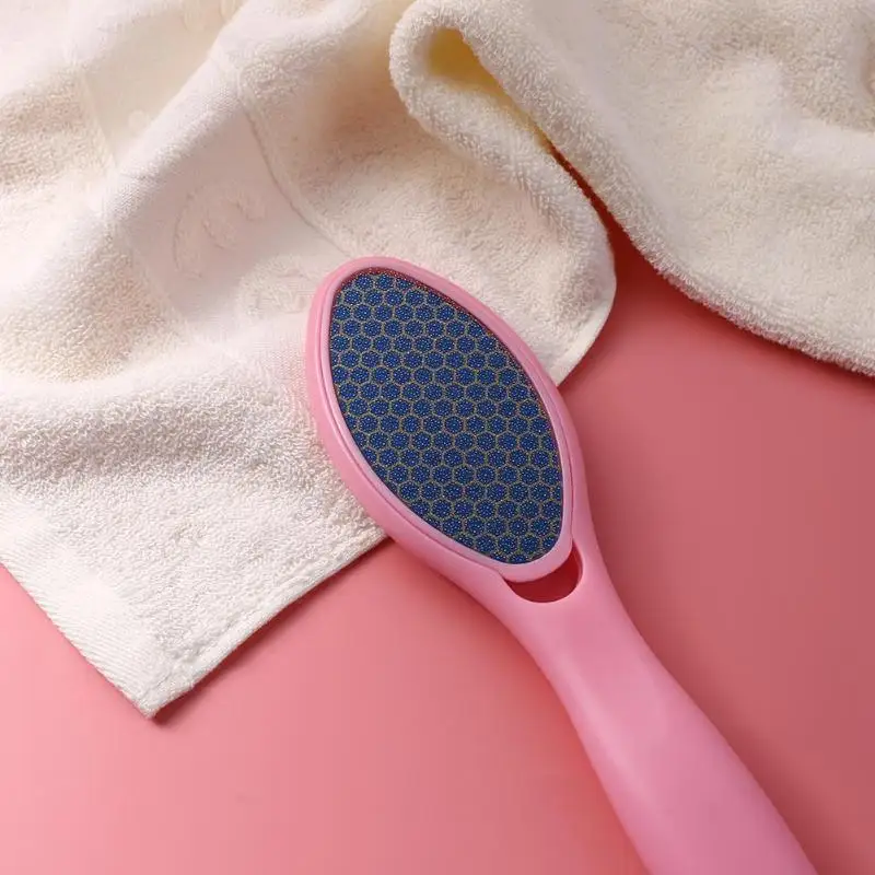 Elliptical Foot Rasp File Scraper Nano Dead Skin Callus Remover Heel Grater Grinding Brush Foot Pedicure Care Tool