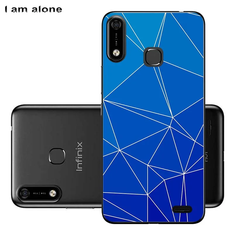 Сумка для телефона I am alone для Infinix Hot 7X624 6,2 дюймов Мягкий ТПУ модные чехлы для мобильных телефонов Infinix Hot 7X624