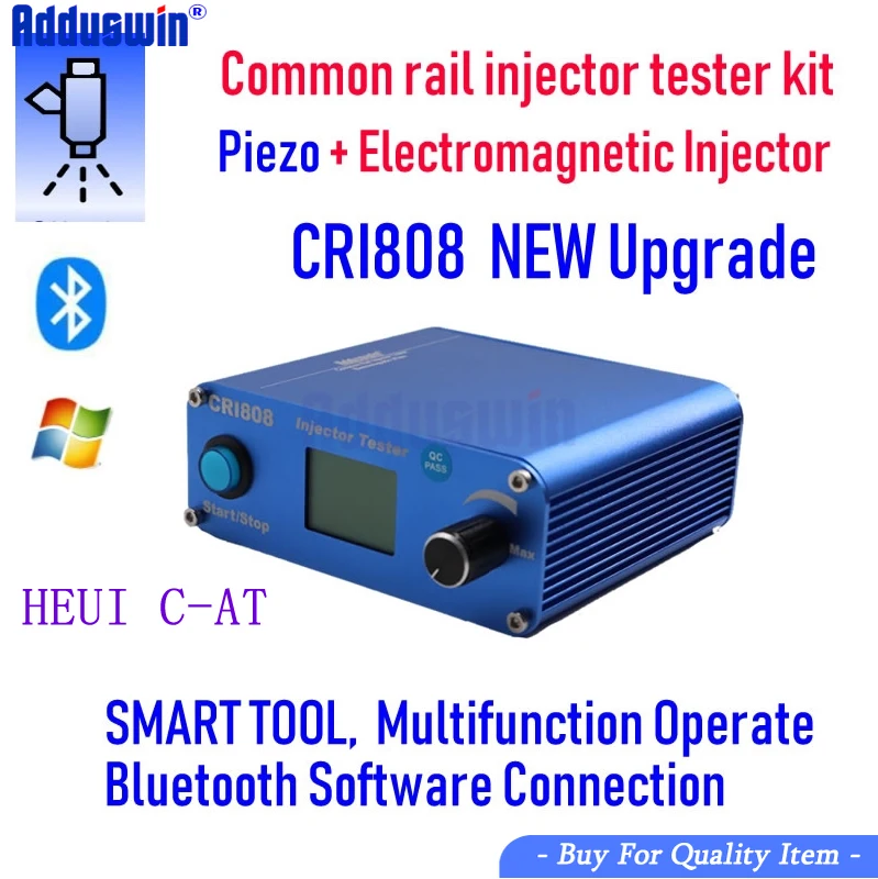 Новый! CRI808! Обновление CRI100 CRI800 электромагнитный/пьезо инжектор тестер Bluetooth common