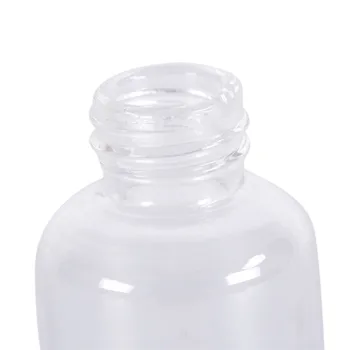 

25ml Transparent Screw On Cover Graduation Sample Vials Plastic Black Screw Cap Graduated Round Glass Reagent Bottle