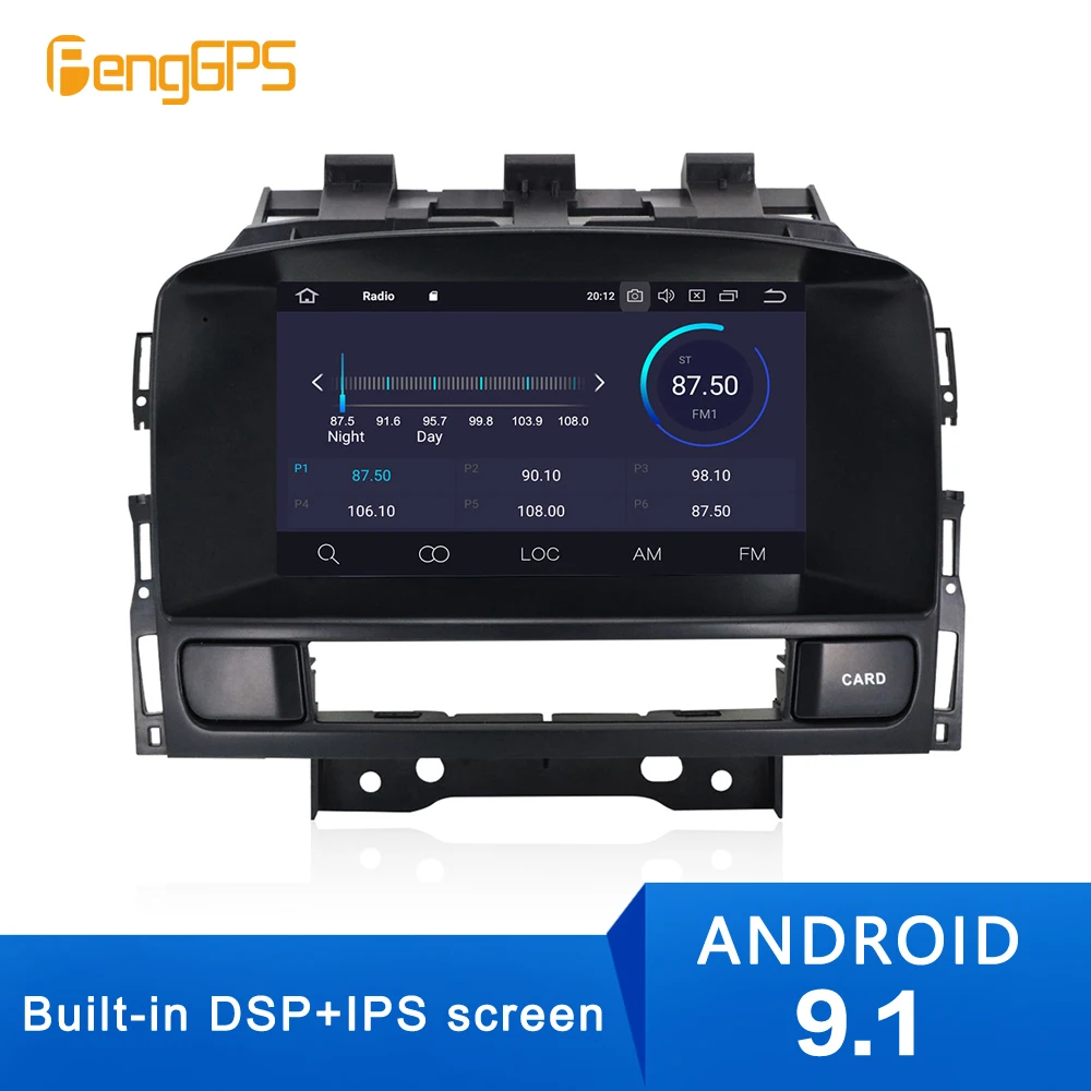 

2 din Android 9.1 Car Radio DVD Player GPS Navigation for OPEL Vauxhall Holden Astra J 2010 -2013 Car Stereo Audio Multimedia