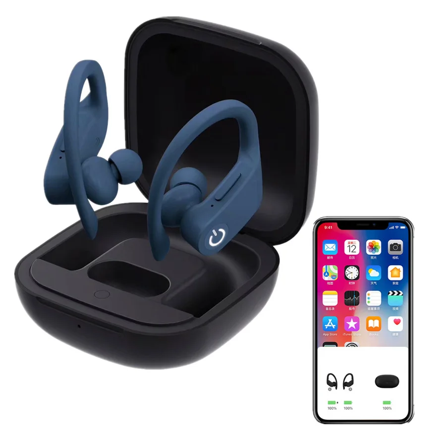 TWS Wireless Bluetooth Earphone Sports Headset Earbuds Waterproof Headphones For Iphone Xiaomi Huawei
