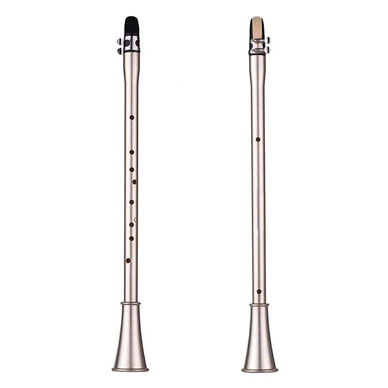 Мини Простой кларнет саксофон компактный кларнет-саксофон ABS Материал музыкальный духовой инструмент для начинающих с сумкой для переноски