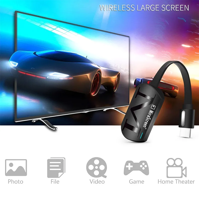 MiraScreen G4 WiFi Дисплей приемник ТВ ключ Miracast DLNA Airplay HD 1080P