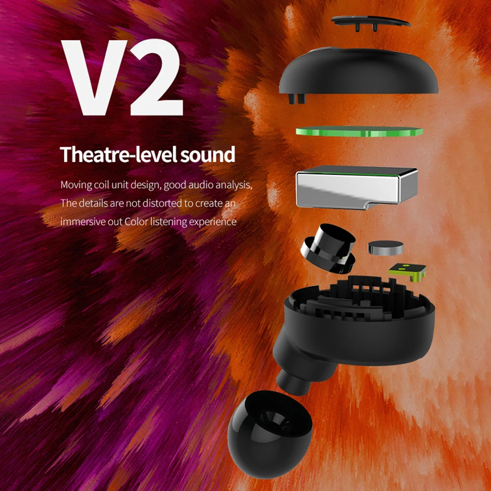 TWS Bluetooth 5 0 Earbuds Wireless Stereo Sports Headphones with Microphone Earpiece Bluetooth Sport Earbuds Headset
