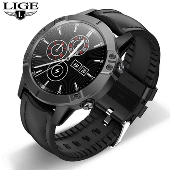 

LIGE 2020 New Sports Smart Watch Men Heart Rate Blood Pressure Sports Multi-function Mode Waterproof Smartwatch Fitness Tracker
