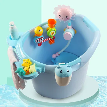 

Baby Bath Barrel Household Seatable Children's Bath Barrel Thermal Insulation Increases Baby Bath Barrel Bath Barrel Thickness
