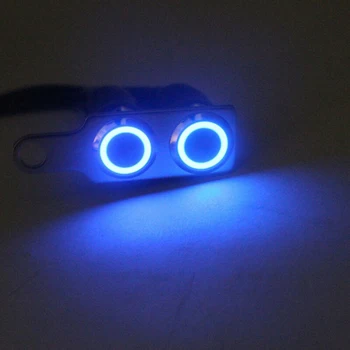 

Waterproof Handlebar Switch Weatherproof ON-OFF DC 12V LED Aluminum alloy