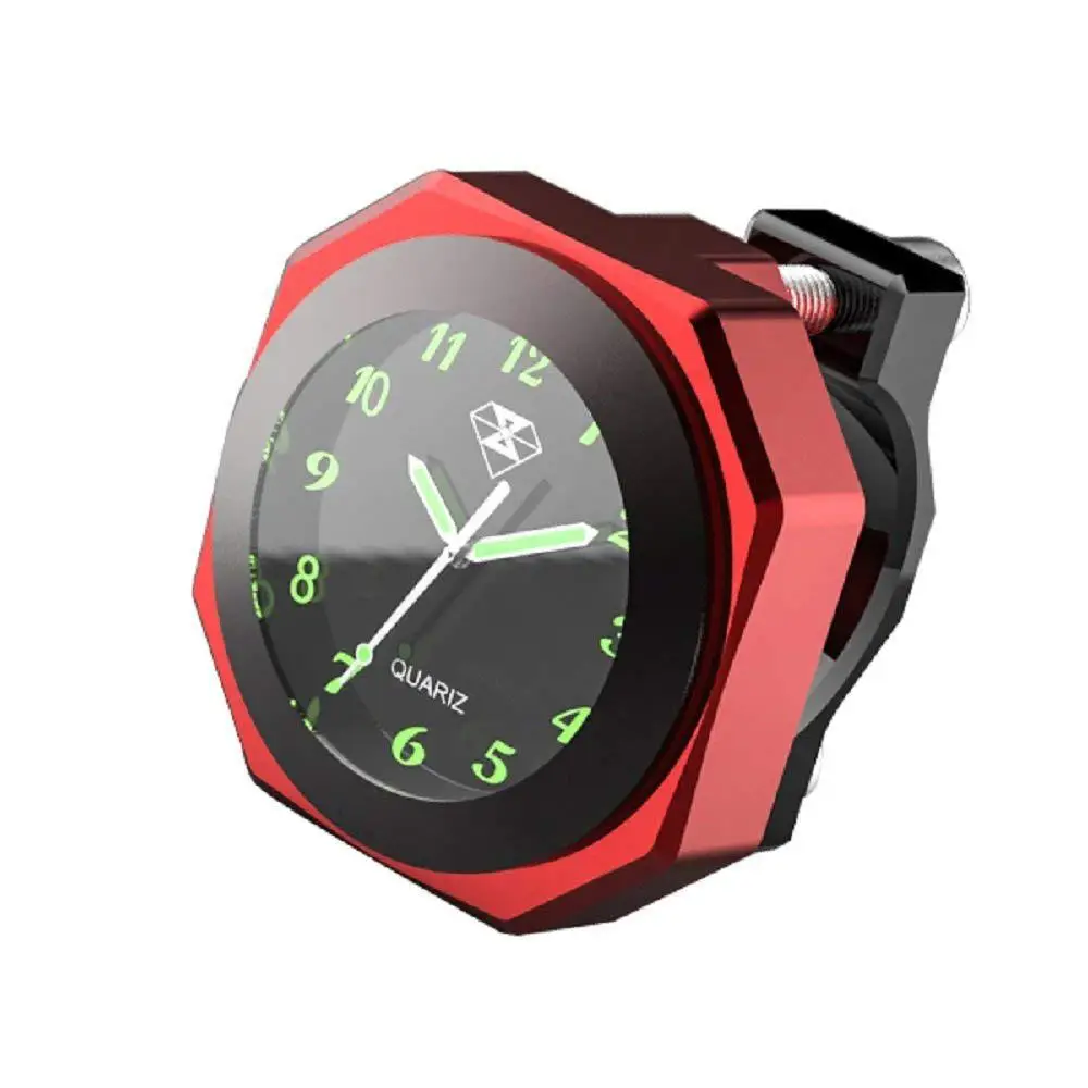 

HobbyLane Universal Alloy 3Color 7/8inch 1inch Motorcycle Luminous Handlebar Mount Clock Watch CNC Chrome Motorcycle Accessory