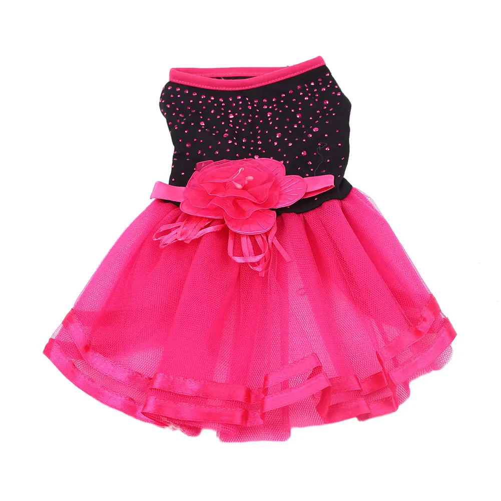 

Cute Pet Dog Puppy Dress Summer Doggy Clothes Skirt Clothing Suit Apparel