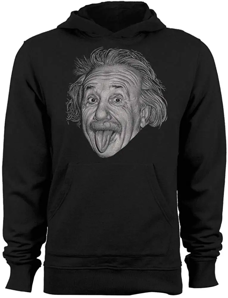 Альберт Эйнштейн мужской Hoodieunisex для мужчин wo для мужчин Толстовка с капюшоном