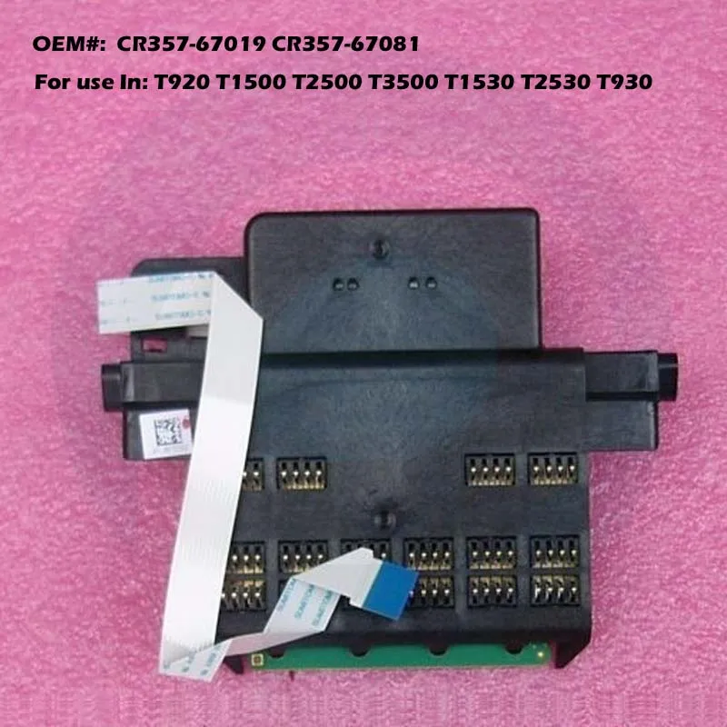 Оригинальный новый для HP DesignJet T920 T1500 T1530 T2500 T3500 узел каретки СПС доска CR357 60027 67019