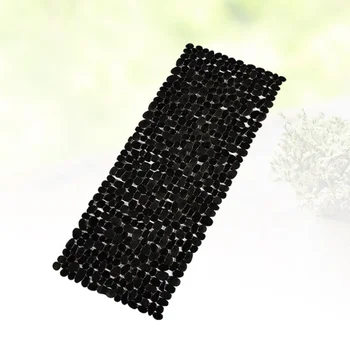 

1 Pc Bathtub Mat Non-slip Anti-bacteria Quick Drying Pebbles Shaped Mat Shower Mat Massage Mat with Suction Cups Home