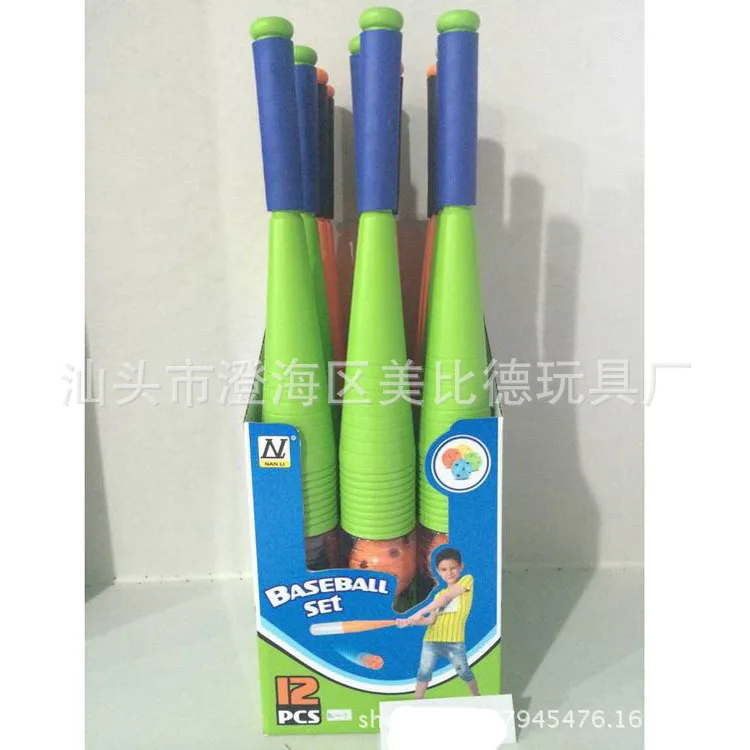 

Children'S Educational Toy Baseball Bat Pack of 12 Indoor Outdoor Parent And Child Interactive Sports Toy Hot Sales