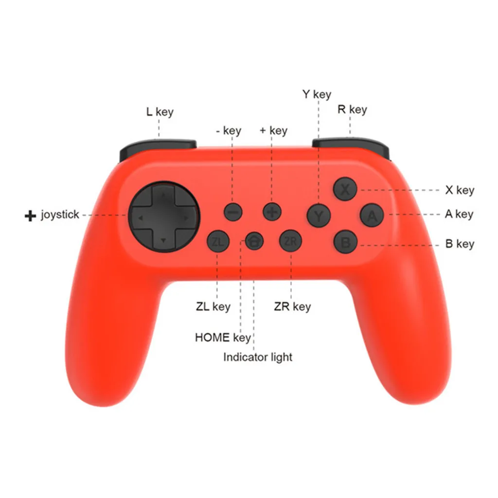 Проводной геймпад игровой контроллер Набор для N-Switch главный двигатель консоль хост ручка контроллер геймпад беспроводной переносной Жесткий# G20