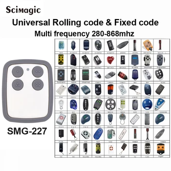 

Auto-Scan Clone 280mhz - 868mhz Multi Frequency brand rolling code garage door remote control duplicator
