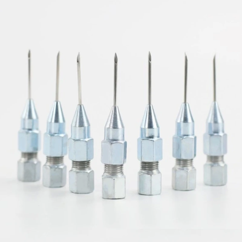 Nozzle Adaptor Accessories Needle Nose Grease Gun Dispenser Bearings Removable caulking nozzle applicator dispensing needle caulking gun applicator
