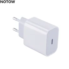 NOTOW 18W 5V 3A US/EU/UK розетки 3,0 PD USB настенное Зарядное устройство для путешествий Мощность адаптер быстро Зарядное устройство для iPhone 11/11Pro/11» бетонный завод/8/8