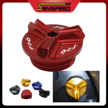 

For Yamaha FAZER FZ6 2004-2012 FZ6R 2009-2017 Motorcycle Accessories CNC Engine Oil Filler Cap Plug Screw Cover