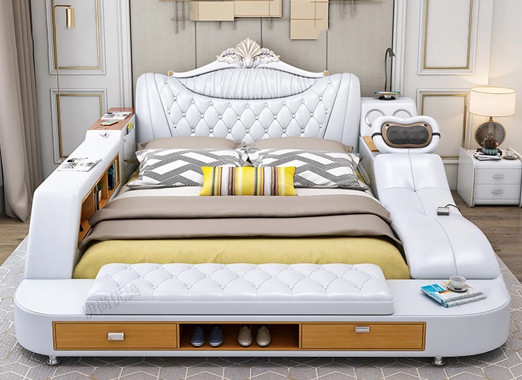 CBMMART european style the ultimate integrated multi functional storage bed