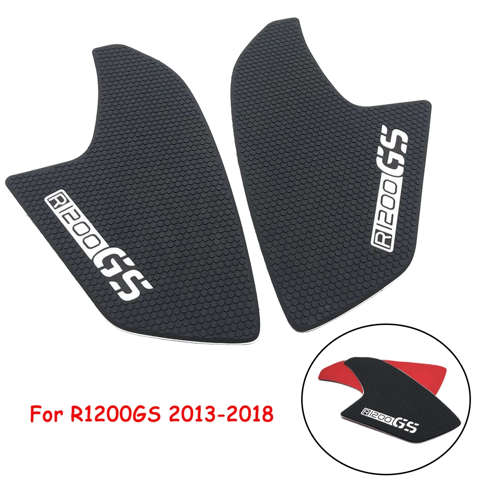 

Motorcycle Anti-Heated Gas Tank Pads Side Traction Knee Protector Anti Slip Pad For BMW R1200GS R1200 GS LC 2013-2018