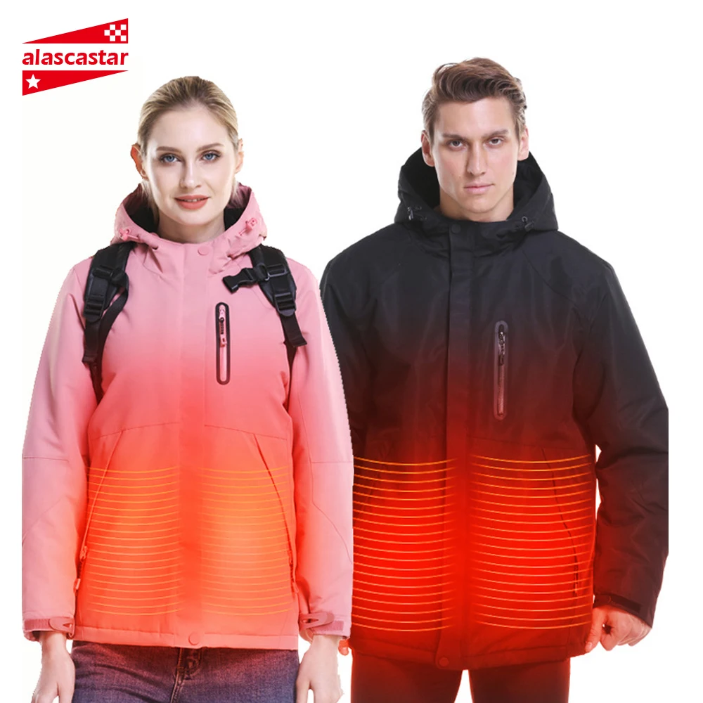 

Winter Outdoor Men Electric Heated Vest USB Heating Vest Infrared Riding Jacket Moto Thermal Heating Motorcycle Waistcoat
