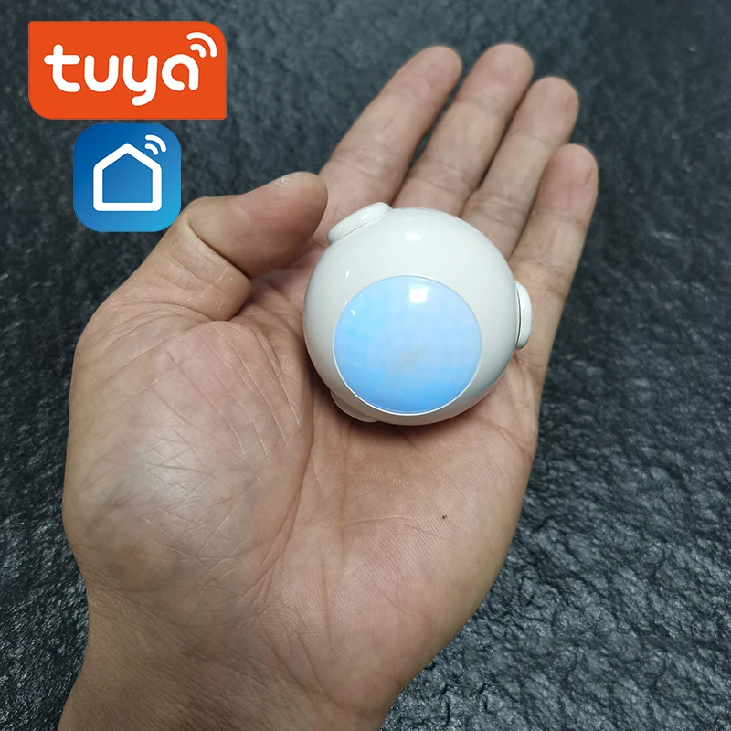 Tuya Smart WiFi PIR Motion Sensor Human Body Sensor Detector Home Alarm System Smart PIR Motion Tuya Life APP