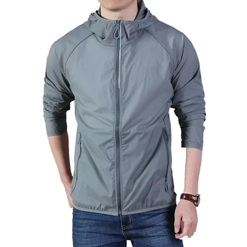 

Mens Waterproof Rain Jacket Hood Lightweight Packable Poncho Raincoat