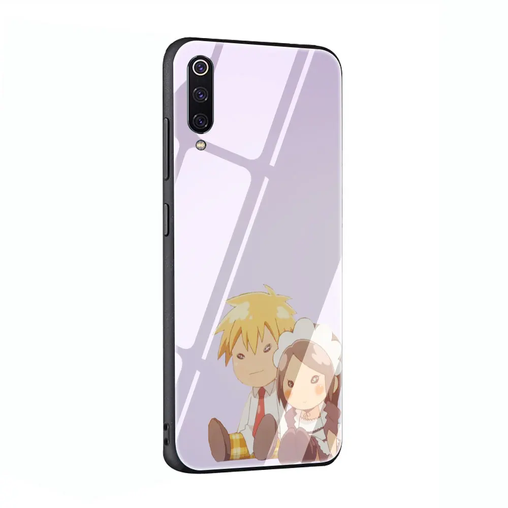 G4 Аниме горничной sama kaichou wa закаленное стекло чехол для телефона Xiaomi mi 8 9 Красный mi 4X 6A Note 5 6 7 Pro Pocophone F1 - Цвет: G4