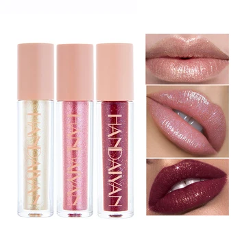 

10 Colors Pearlescent Lip Gloss Lip Glaze with Shiny Lip Gloss Lip Gloss Make Up Matte Lipstick Labiales Matte Larga Duracion
