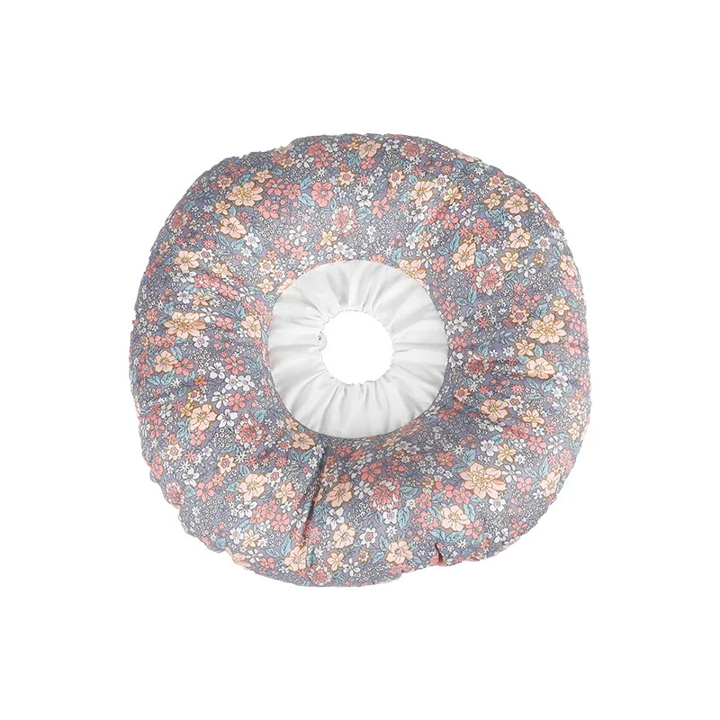 Pet Elizabeth Circle Doughnut удобный и мягкий ошейник для защиты от царапин и вылизывания головы - Цвет: Серый
