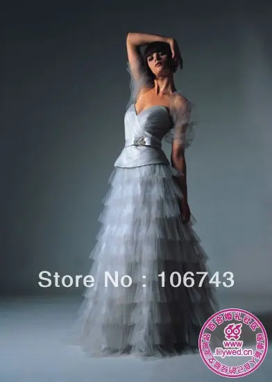 

free Shipping Real A-line 2016 New hot Fashion Long Design Belt Tulle Vestidos Formal Elegant Party sweetheart evening dress