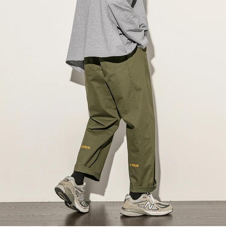 Хип-хоп Уличный сверхразмерный M-5XL для мужчин Harajuku прямые брюки Pantalon Homme повседневные брюки карго джоггеры брюки мужская одежда