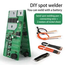 Mini Kit de soudage par points 12V, Machine à souder le Tube MOS 0.1 ~ 0.3mm feuille de Nickel, outil de soudage pour Batteries 18650 26650 38650
