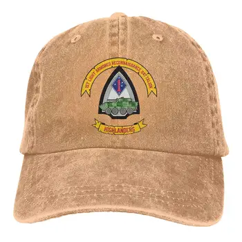 

1st LAR Marine Corps Men Cap Denim Cotton Adjustable Hat Custom Funny Fishing Visor Ash