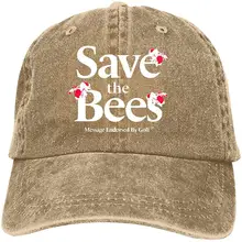 Save The Bees-Golf Wang двойная Пряжка Регулируемая ковбойская индивидуальная Ретро ковбойская шляпа